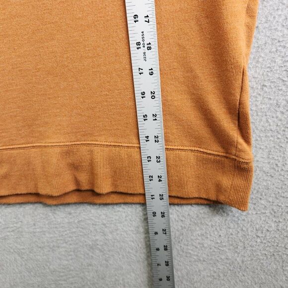 Columbia Sweatshirt Womens M Neutral Brown Wild Mountains Felt Logo Camping - Picture 9 of 14